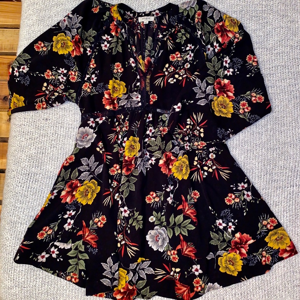 Floral boutique dress